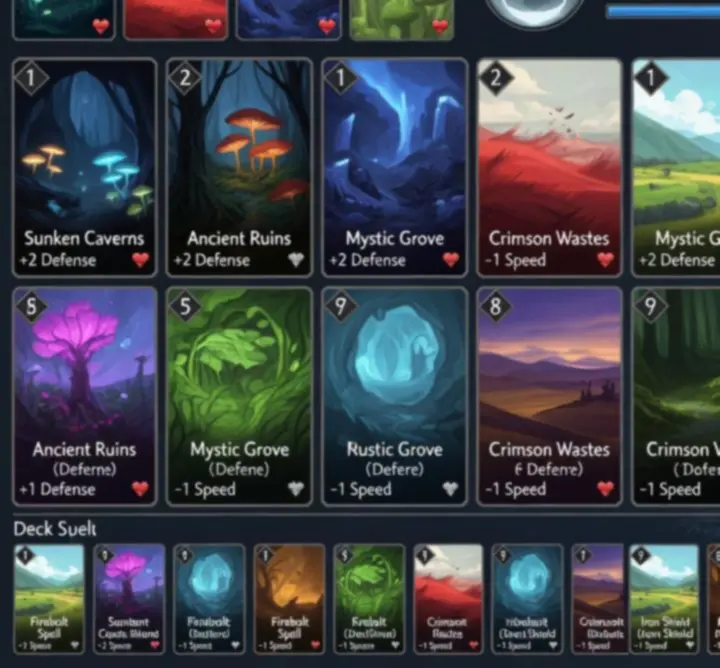 Look B.V. inventory and card layout used in the beginner gameplay guide
