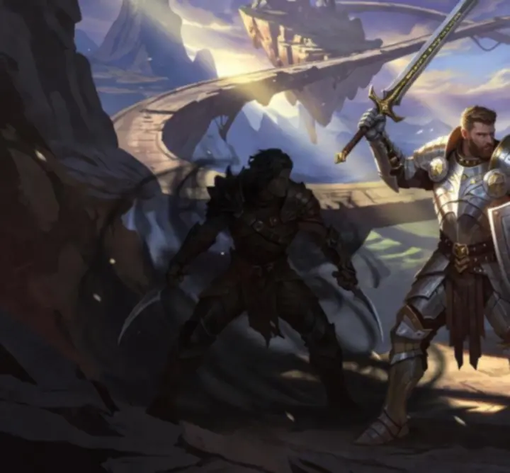 Showcase of the Warrior, Rogue, and Necromancer hero classes in Look B.V.